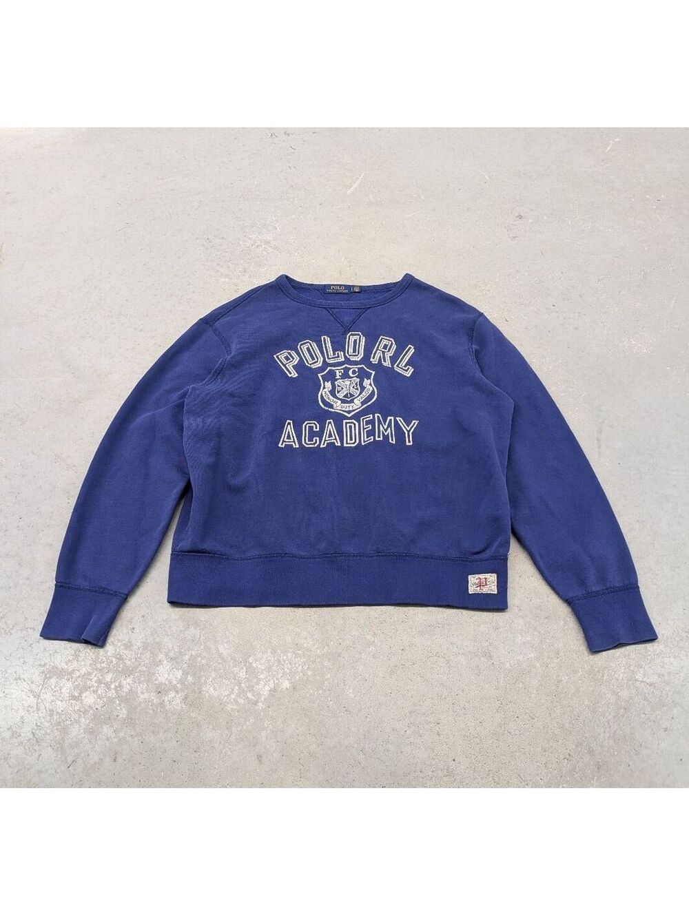 Polo Ralph Lauren RL Academy Navy Blue Sweater